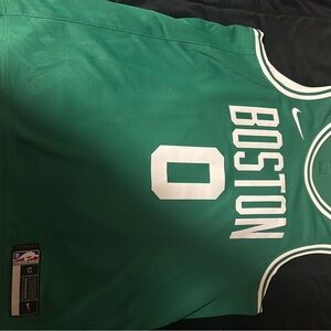 Nike Boston Green Jayson Tatum Jersey